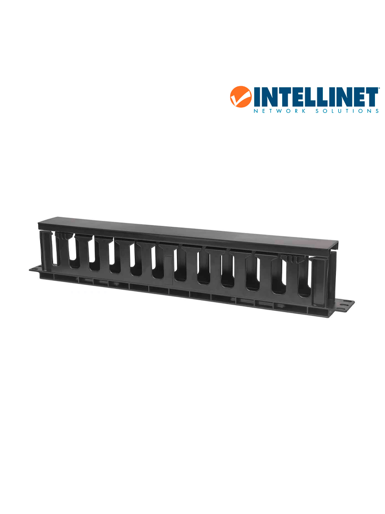 Imagen de INTELLINET 714679 - Organizador Horizontal /19" / 1U / Plástico / 8cm