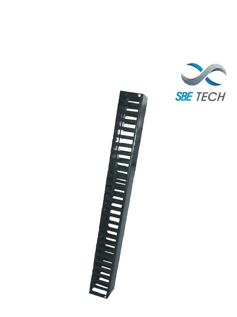 Imagen de SBE OV20URS- Organizador de cable vertical 3.5 20 UR sencillo, con canal 3" x 3"