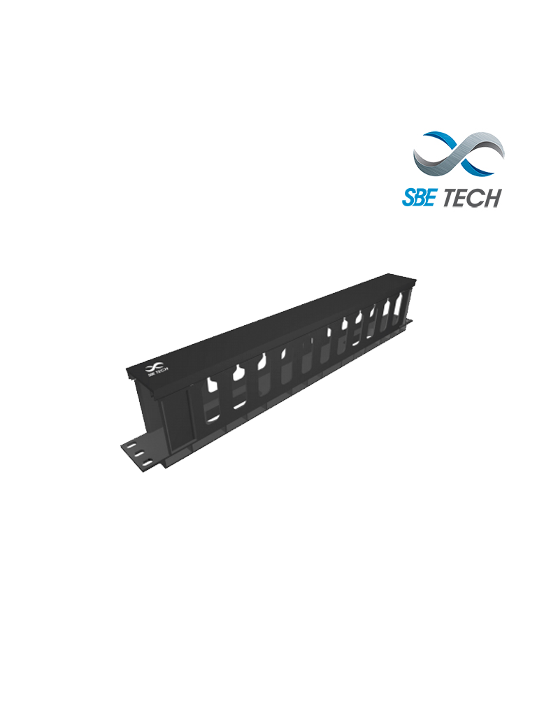 Imagen de SBETECH SBE-OH1UR - Organizador de cable horizontal 1UR