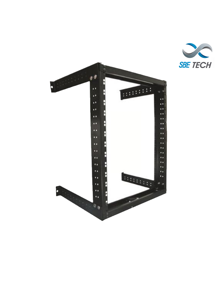 Imagen de SBETECH SBE-RP1915UR - Rack de pared 15U, 19" (48.26 cm) de ancho x 15U (66.75 cm) de alto x 17" (43.18 cm) de profundidad