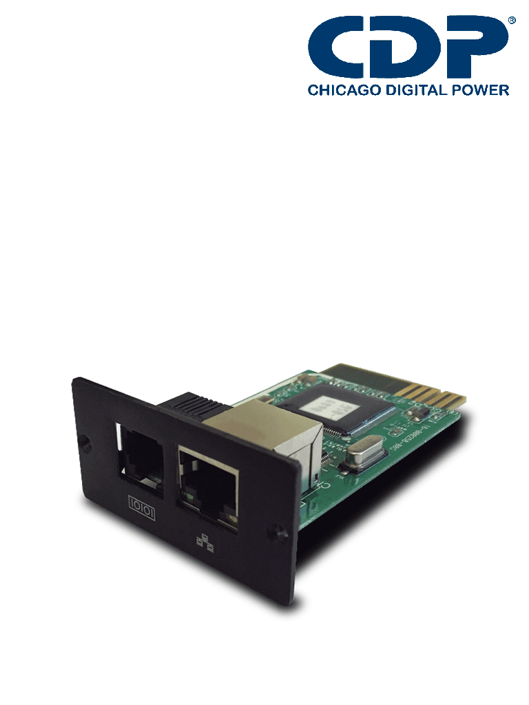 Imagen de CDP UPOSNMP-TX-WEB PRO CARD / Tarjeta de monitoreo / Para equipos UPO11-1,2,3 / UPO11-1,2,3 AX / UPO22-6,10,15 AX / UPO22-6,10 RT AX / UPO33-HM3AX