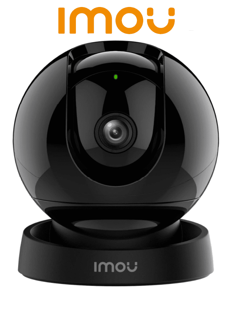 Imagen de IMOU REX 2D 3MP (IPC-GK2DN-3C0W) - Cámara Domo IP PT WiFi de 3MP con Smart Tracking, IR de 10m, audio bidireccional, micrófono y altavoz integrados, alarma de sonido anormal, ranura MicroSD, detección de humanos y modo privacidad.