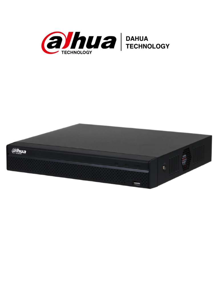 Imagen de DAHUA NVR1104HS-P-S3/H - NVR de 8 Megapixeles/ 4k/ 4 Canales IP/ 4 puertos PoE/ Smart H.265+/ Rendimiento de 80 mbps/  Salida de Video HDMI&VGA/ 1 Bahía de Disco Duro de Hasta 8TB/ Soporta Camaras con Protocolo Onvif & RTSP/