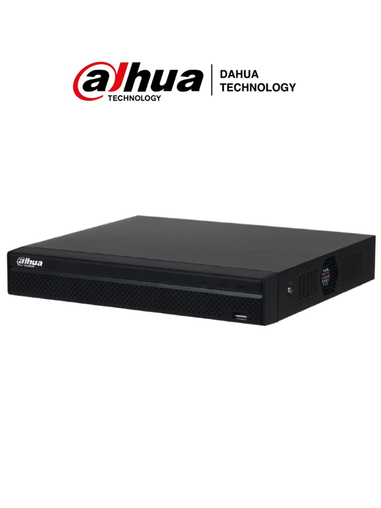 Imagen de DAHUA NVR1108HS-8P-S3/H - NVR de 8 Megapixeles/ 4k/ 8 Canales IP/ 8 Puertos PoE/ Smart H.265+/  Rendimiento de 80 Mbps/ Salida de Video HDMI&VGA/ 1 Bahía de Disco Duro de Hasta 8TB/ Soporta Cámaras con Protocolo Onvif & RTSP/