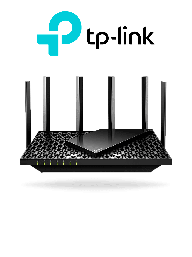 Imagen de TP-LINK Archer AX73 - Ruteador WiFi 6 AX de 5400 Mbps con 1 puerto WAN RJ45 Gigabit Ethernet, 4 puertos LAN RJ45 Gigabit Ethernet, tecnologías MU-MIMO y OFDMA, además 6 antenas con Beamforming. 