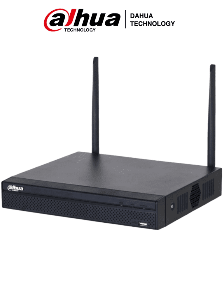 Imagen de DAHUA NVR1108HS-W-S2-CE - NVR WiFi de 4 Megapixeles/ 8 Canales IP/ H.265/ Salidas HDMI &VGA/ 1 Bahía de Disco Duro/ 1 E&S de Audio/ Onvif/