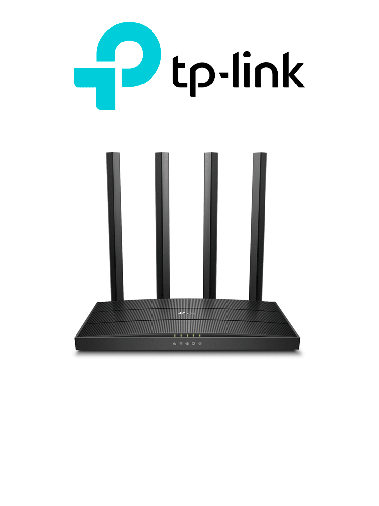 Imagen de TP-LINK Archer C80 -  Ruteador WiFi AC 1900Mbps con 1 puerto WAN RJ45 Gigabit Ethernet, 4 puertos LAN RJ45 Gigabit Ethernet, MU-MIMO, 4 antenas fijas, en modos de enrutador y punto de acceso, con Beamforming.