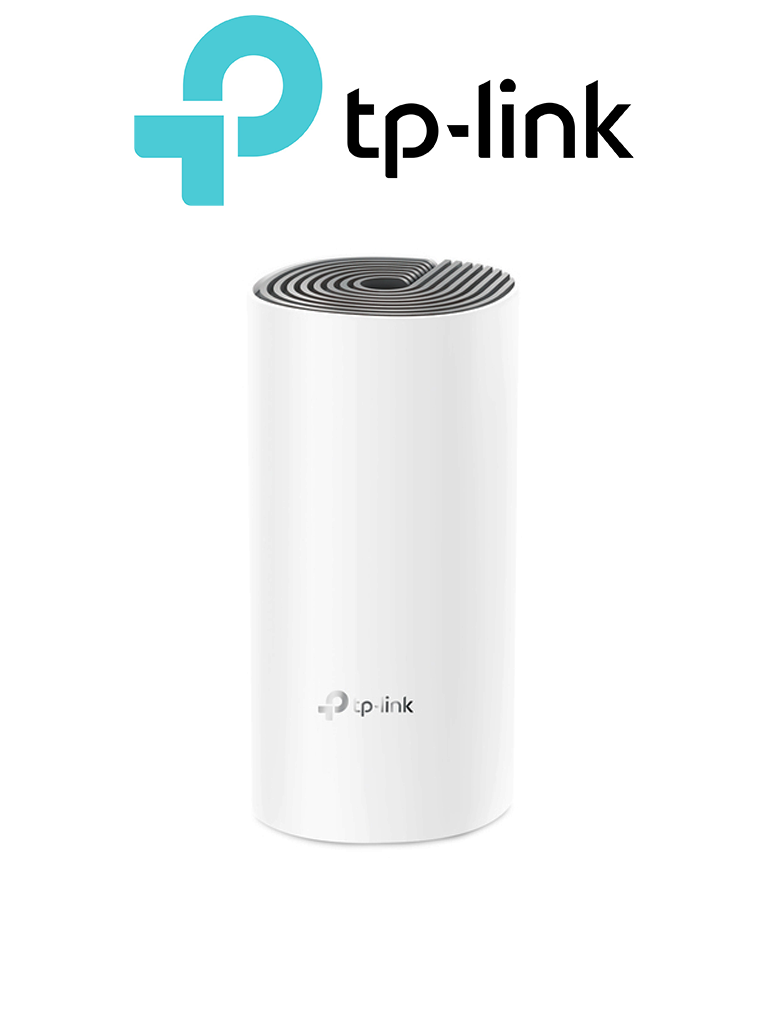 Imagen de TP-LINK DECO M4 (1-Pack) -  Router inalámbrico MESH para interior y hogar de doble banda Wi-Fi 5 AC1200 Mbps con 2 puertos Gigabit WAN/LAN, 2 antenas internas y administración mediante la app Deco (iOS, Android).