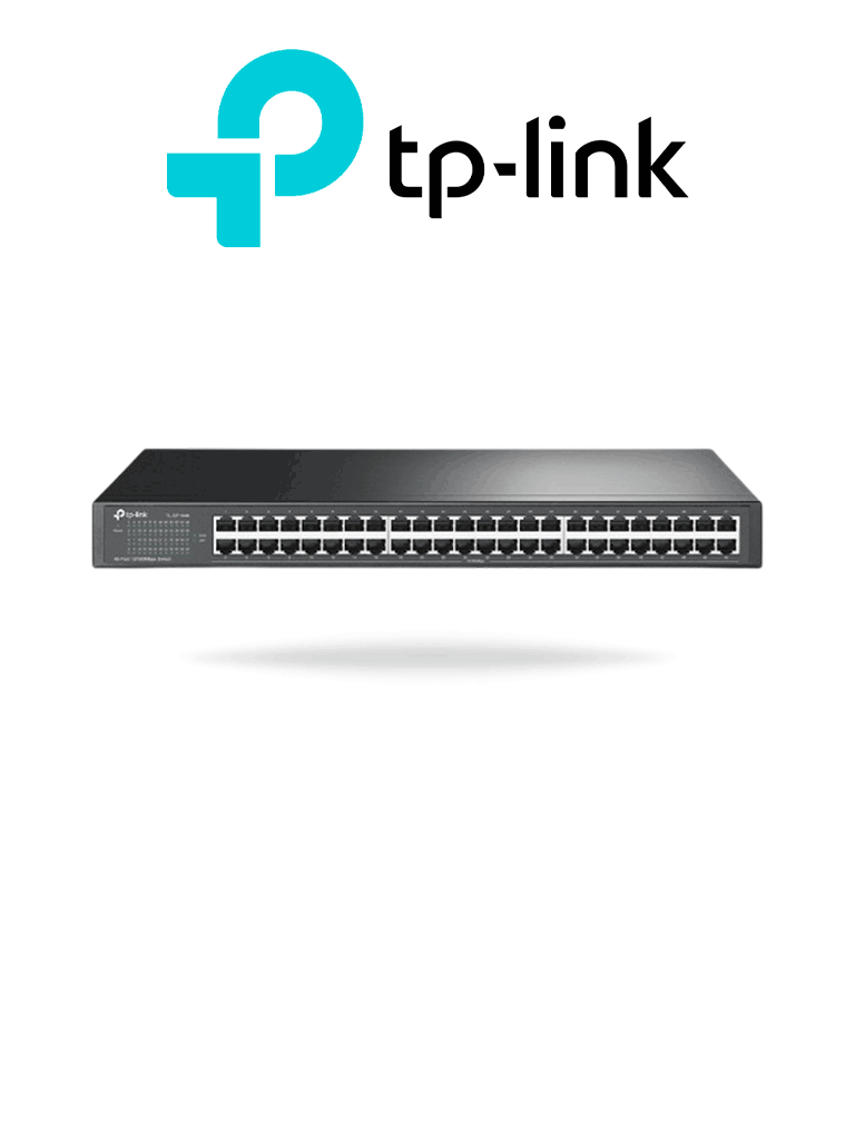 Imagen de TP-LINK TL-SF1048 - Switch no administrable de 48 puertos 10/100 Mbps para montaje en rack