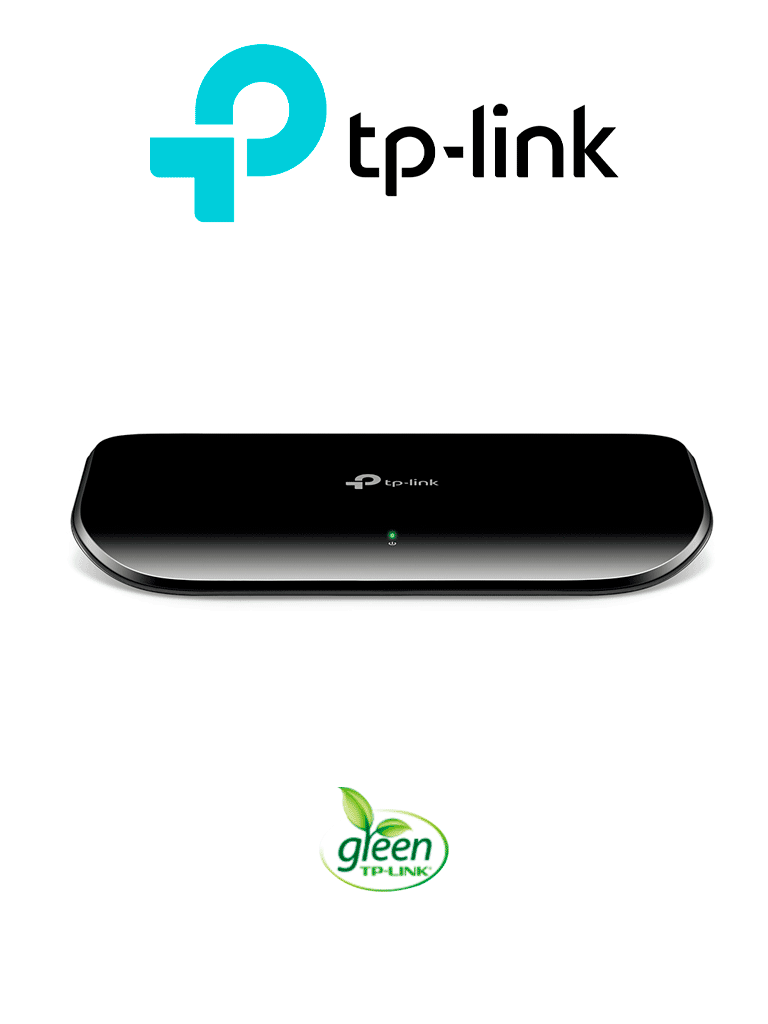 Imagen de TP-LINK TL-SG1008D - Switch de escritorio 8 puertos 10/100/1000 Mbps