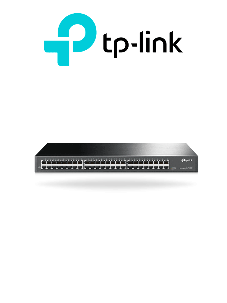 Imagen de TP-LINK TL-SG1048 - Switch Gigabit no administrable de 48 puertos 10/100/1000 Mbps.