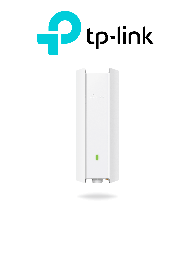 Imagen de TP-LINK EAP610-OUTDOOR - Punto de Acceso Omada de exterior-interior, Wi-Fi 6 AX1800 MU-MIMO 2x2 con Mesh Omada de alta densidad de usuarios, configuración por controlador o stand-alone para montaje en mástil/pared y alimentación PoE+.