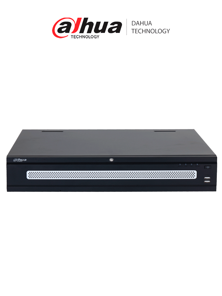 Imagen de DAHUA DHI-NVR608RH-128-XI - NVR con tecnología Acupick y WizMind 128 canales 2MP, 8HDD, 1024Mbps. Clúster N+M, RAID0/1/5/6/10, Hot Swap. Detección de rostros, metadatos, protección perimetral, SMD Plus, y soporte IA por cámara.