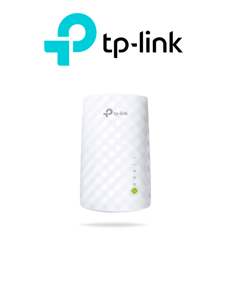 Imagen de TP-LINK RE200 - Repetidor de WiFi doble banda AC750, soporta 802.11 b/g/n y 802.11ac, hasta 750 Mbps, con 1 puerto Ethernet (RJ45) 10/100 Mbps, 3 antenas internas para 2.4GHz y 5GHz.