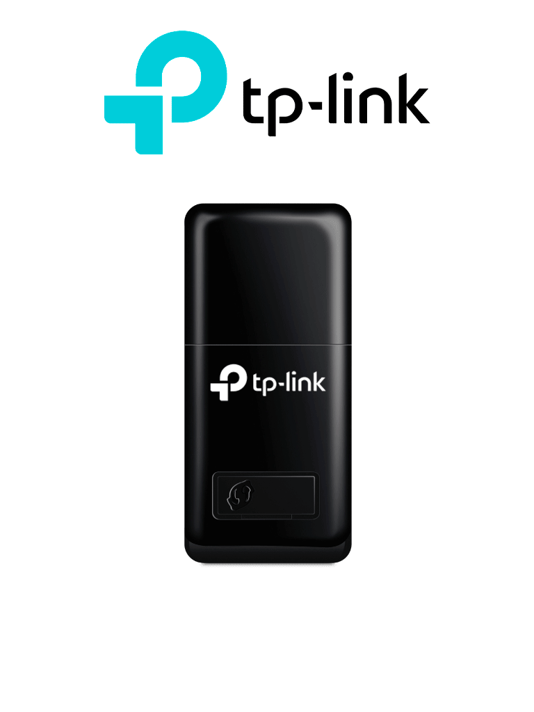 Imagen de TP-LINK TL-WN823N - Mini Adaptador USB inalámbrico N 300 Mbps 2.4 GHz con 1 antena interna.