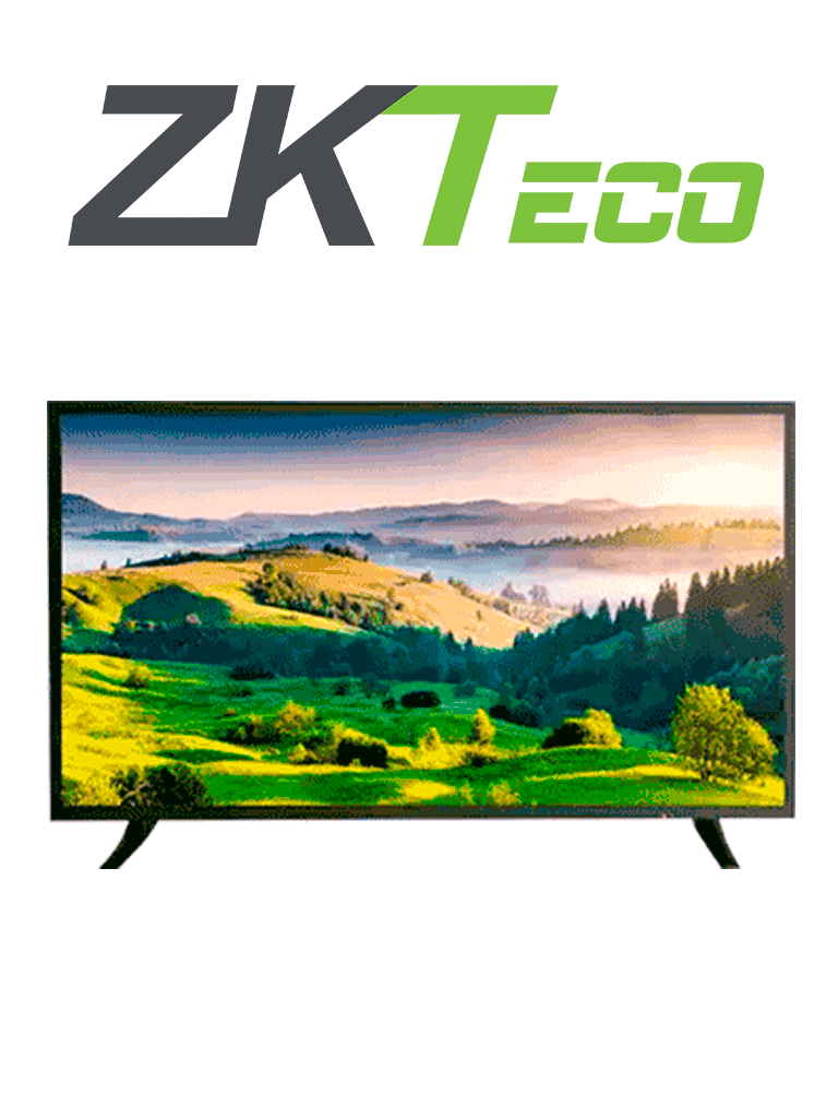 Imagen de ZKTECO ZD50-4K-Monitor LED UHD de 50 Pulgadas / Resolución 3840 x 2160 / Ángulo de Visión Horizontal 170° / 2 Entradas de Video HDMI y 1 VGA / Tiempo de respuesta 5ms /   