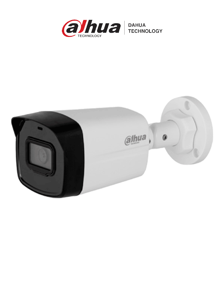 Imagen de DAHUA IPC-B1E20 - Camara IP Bullet de 2 MP, lente 2.8 mm, 99° de visión, IR 30 m, IP67 y PoE. Incluye DWDR, 3D NR, HLC, BLC y compresión H.265+ para videovigilancia eficiente.  