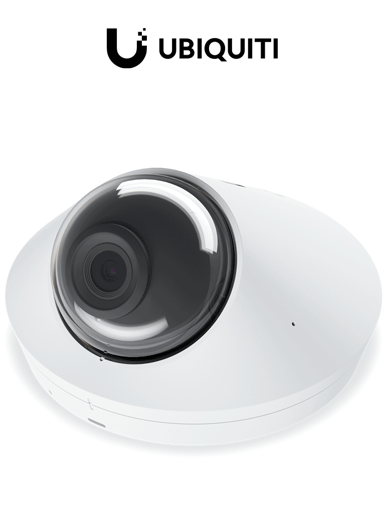 Imagen de UBIQUITI UVC-G4-DOME - Cámara IP domo 4 MP, Lente Fijo, PoE, Iluminadores IR 9 Mts, Micrófono y Bocina integrados, Deteccion de eventos IA, Administrable a través de UniFi Protect. 