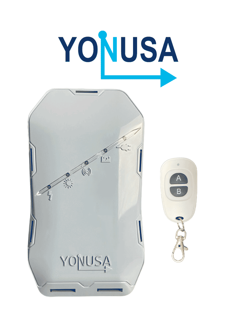 Imagen de YONUSA HS - Energizador de nueva generación para solución de cerco eléctrico. Cubre 500 metros lineales o 100 metros en 5 lineas. Incluye control remoto (encendido/apagado) 