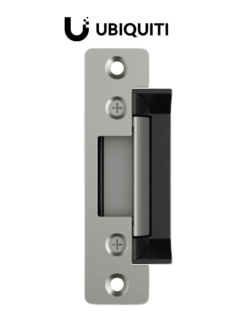 Imagen de UBIQUITI UA-LOCK-ELECTRIC - Cerradura eléctrica  a prueba de fallos para 1 puerta, Fail-Secure, Soporte 1200 Kg, Para puertas de aluminio, acero o madera, 12V DC, 400mA, ANSI, Compatible con: UA-G2-SK-Pro, UA-G2-SK, EAH-8, UA-Hub 