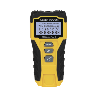 Imagen de Tester de Cable LAN Scout™ Jr. 2/ Para: Prueba aprobada/ Error de Cableado/ Falla de Circuito Abierto o Cortocircuito/ Par Dividido/ Blindaje