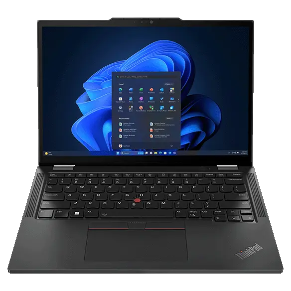 Imagen de Lenovo ThinkPad X13 2-in-1 5ta Gen (Intel) ¡Personalizable! Procesador Intel® Core™ Ultra 7 165U vPro® (núcleos E de hasta 3,80 GHz núcleos P de hasta 4,90 GHz)/Windows 11 Pro 64/1 TB SSD M.2 2280 de rendimiento PCIe Gen4 TLC Opal