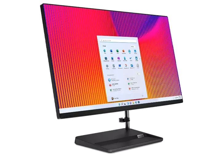 Imagen de Lenovo IdeaCentre 3 23.8" AIO 6ta Gen - Black Procesador AMD Ryzen™ 3 3250U (2,60 GHz hasta 3,50 GHz)/Windows 11 Home Single Language 64/128 GB SSD M.2 2242 PCIe TLC + 1 TB 5400rpm HDD SATA 2.5" 7mm