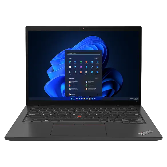 Imagen de Lenovo ThinkPad T14 4ta Gen (AMD) - Black Procesador AMD Ryzen™ 7 PRO 7840U (3,30 GHz hasta 5,10 GHz)/Windows 11 Pro 64/1 TB SSD M.2 2280 de rendimiento PCIe Gen4 TLC Opal