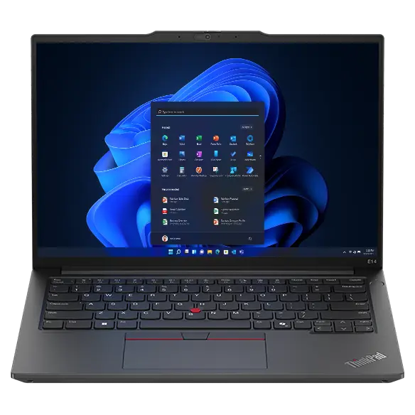 Imagen de Lenovo ThinkPad E14 6ta Gen - Black (Intel) Procesador Intel® Core™ Ultra 5 125U (núcleos E de hasta 3,60 GHz núcleos P de hasta 4,30 GHz)/Windows 11 Pro 64/512 GB SSD M.2 2242 PCIe Gen4 TLC Opal