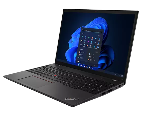 Imagen de Lenovo ThinkPad T16 2da Gen - Black (Intel) Procesador Intel® Core™ i5-1335U de 13ᵃ Generación (núcleos E de hasta 3,40 GHz núcleos P de hasta 4,60 GHz)/Windows 11 Pro 64/512 GB SSD M.2 2280 de rendimiento PCIe Gen4 TLC Opal