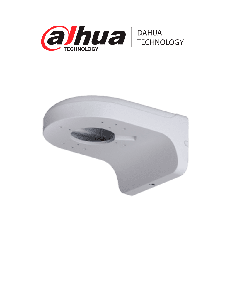 Imagen de DAHUA PFB204W - Brazo de pared para camaras domo DAHUA /  HDAW1100M /  HDAW1200M /  HDABW2120F /  HDABW2220FM /  HDAW1200EMA