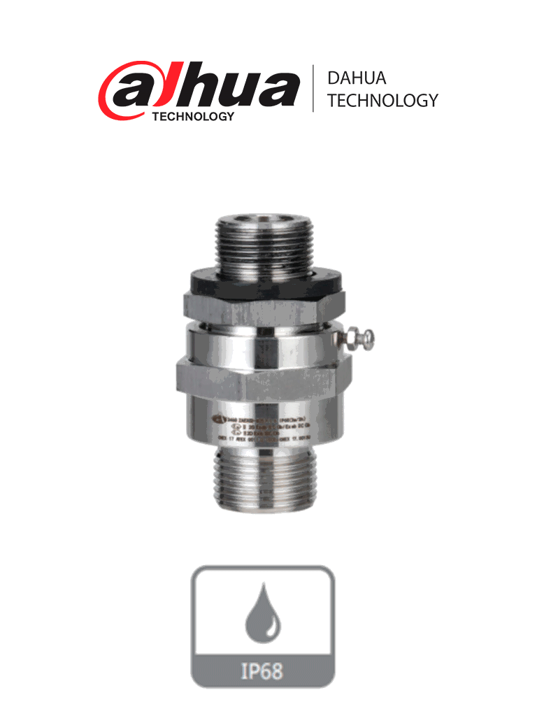 Imagen de DAHUA ZAEX02 - Conector (ATEX/IECEx) Compatible con cámaras a antiexplosivas serie EPC & ECA