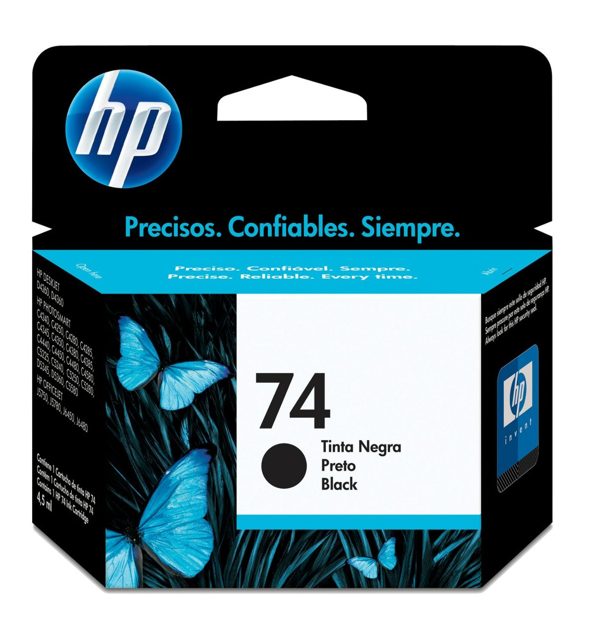 Imagen de Cartucho de Tinta HP 74 Negra Original