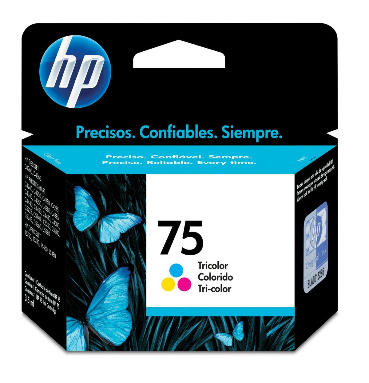 Imagen de Cartucho de Tinta HP 75 Tricolor Original