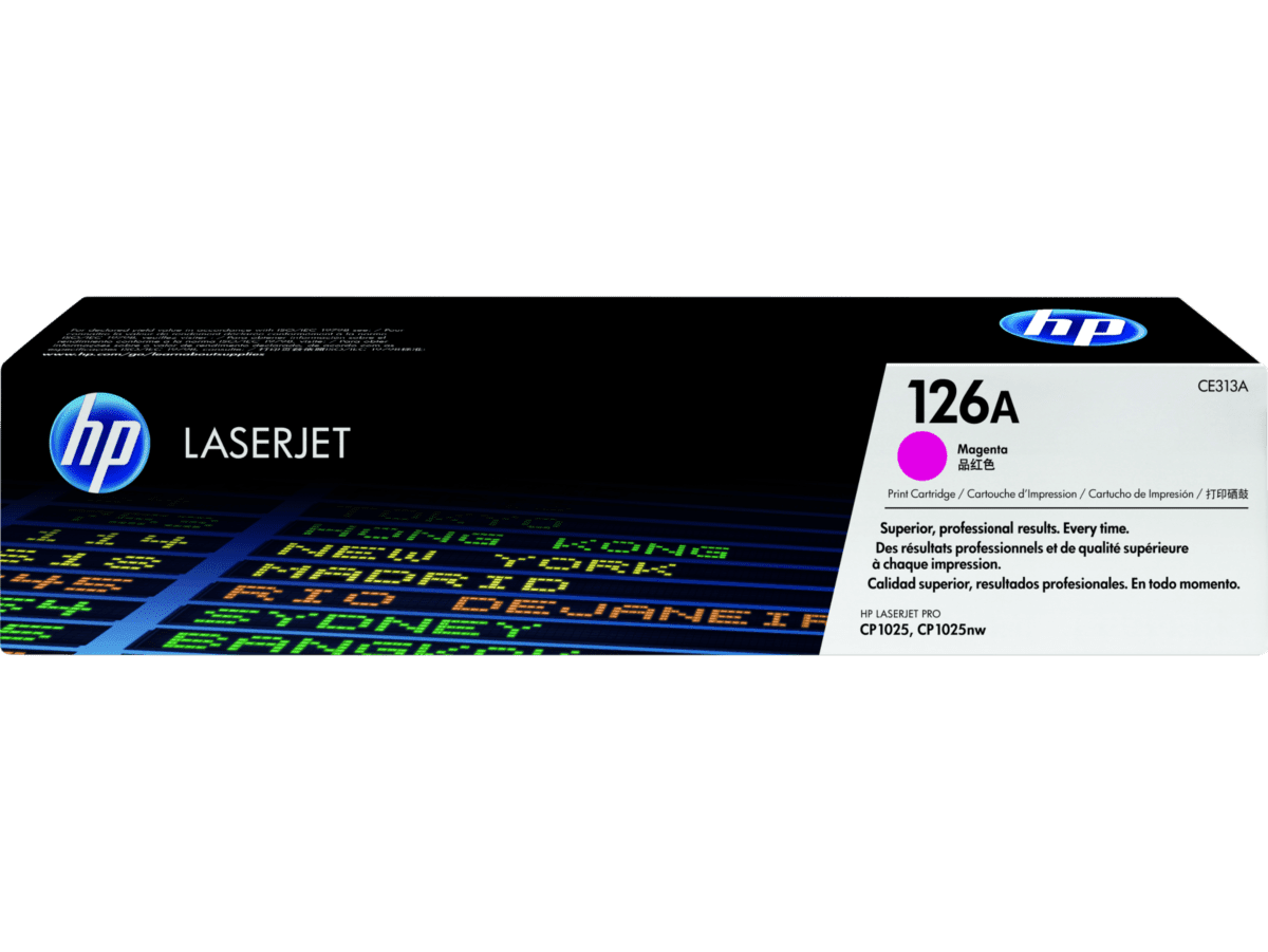 Imagen de Cartucho de Tóner HP 126A Magenta LaserJet Original