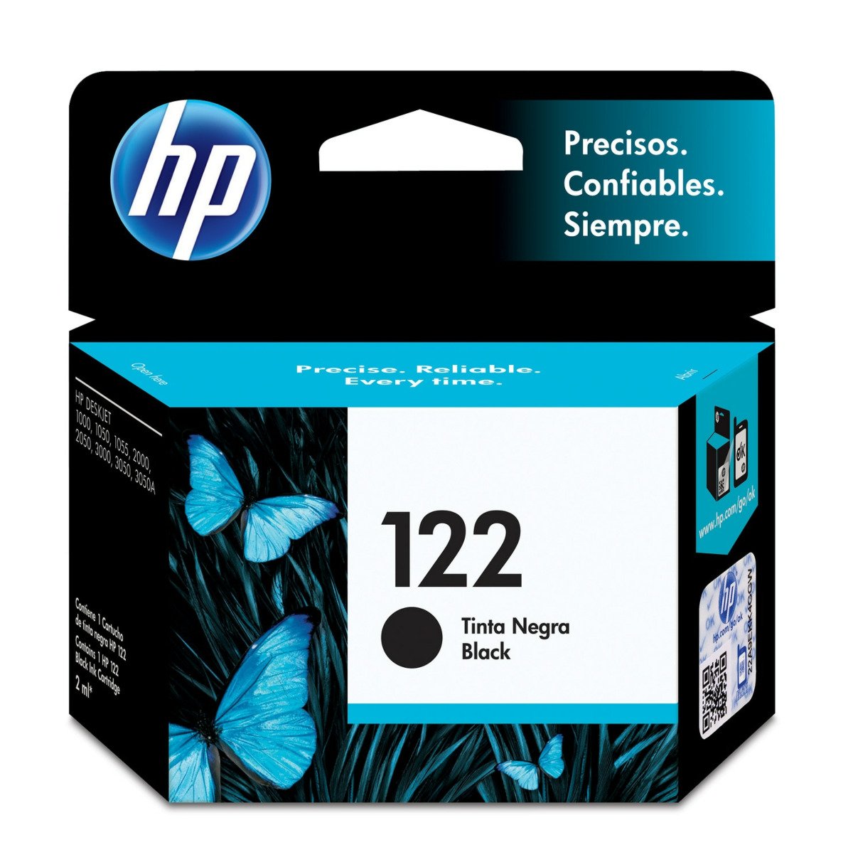 Imagen de Cartucho de Tinta HP 122 Negra Original