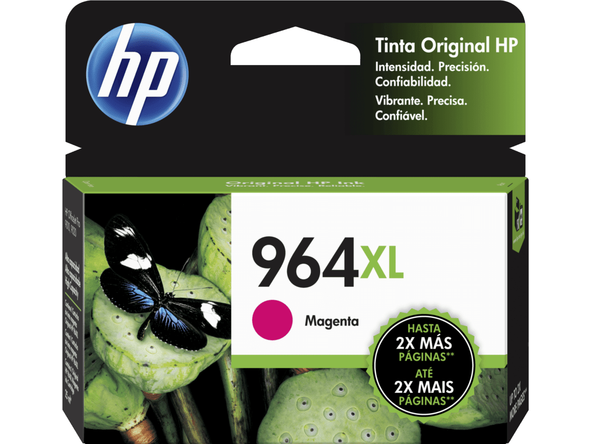 Imagen de Cartucho de Tinta HP 964XL Magenta Alto Rendimiento Original