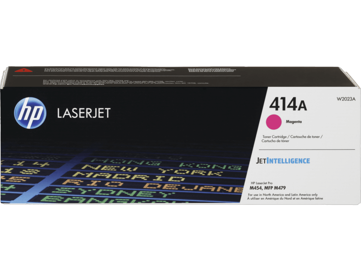 Imagen de Cartucho de Tóner HP 414A Magenta LaserJet Original