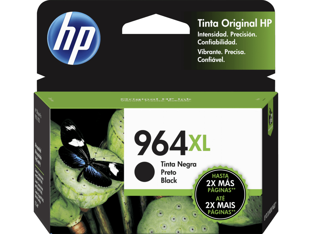 Imagen de Cartucho de Tinta HP 964XL Negro Alto Rendimiento Original