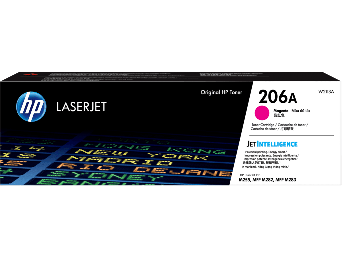 Imagen de Cartucho de Tóner HP 206A Magenta LaserJet Original