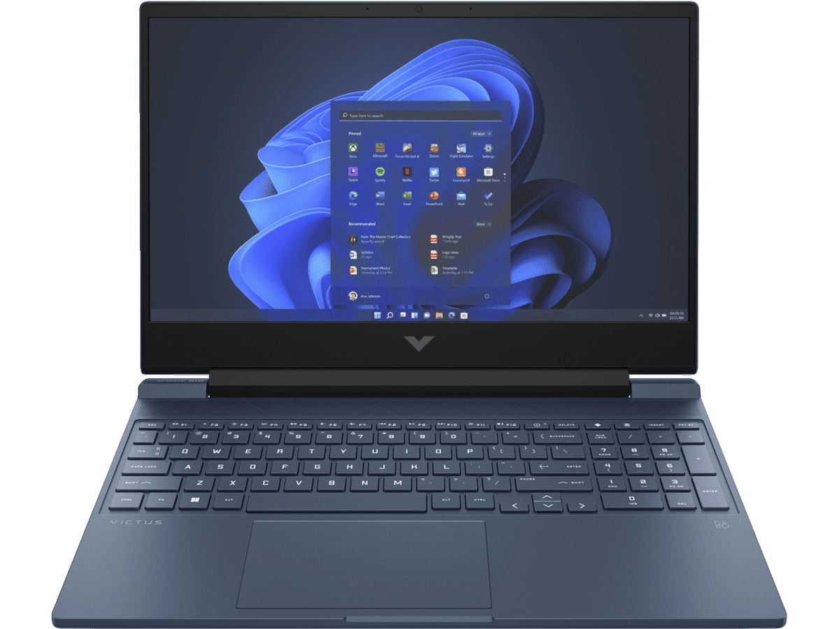 Imagen de Laptop HP VICTUS Gaming 15-fa1006la, Intel Core i5, 8GB RAM, GPU NVIDIA® GeForce RTX™ 2050, 512GB Unidad de estado sólido, 15.6", FHD, Windows 11 Home