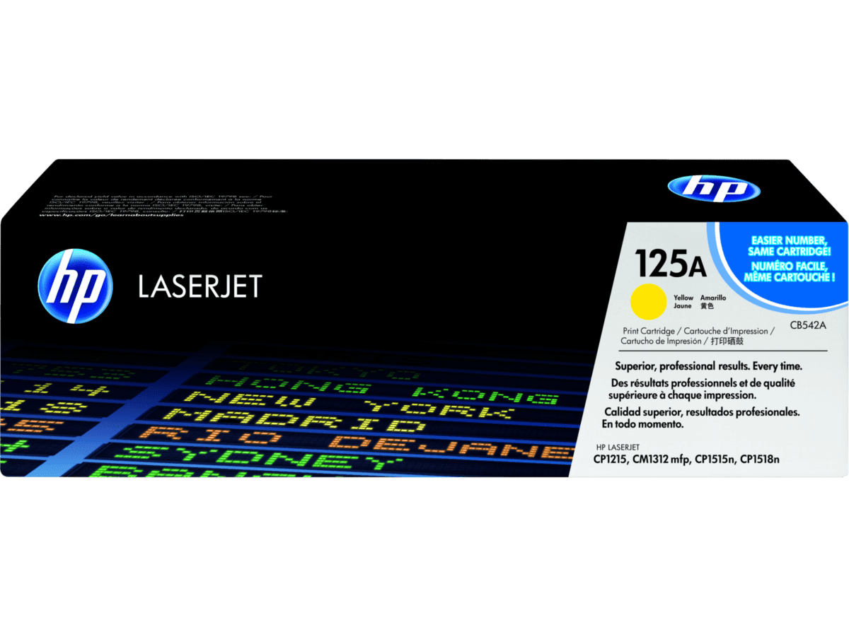 Imagen de Cartucho de Tóner HP 125A Amarillo LaserJet Original