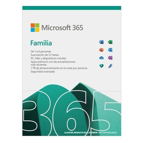 Imagen de Licencia de Microsoft 365 familia