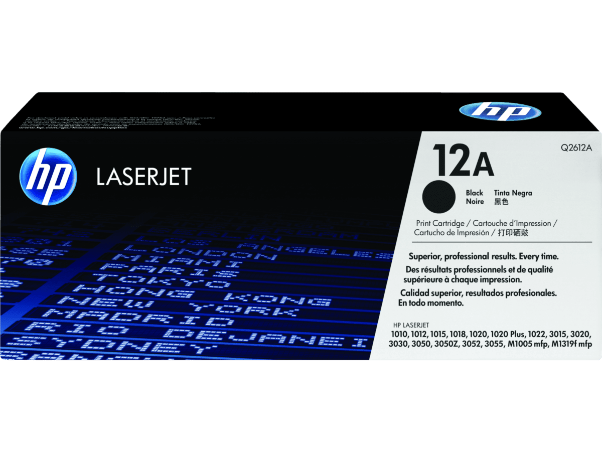 Imagen de Cartucho de Tóner HP 12A Negro LaserJet Original