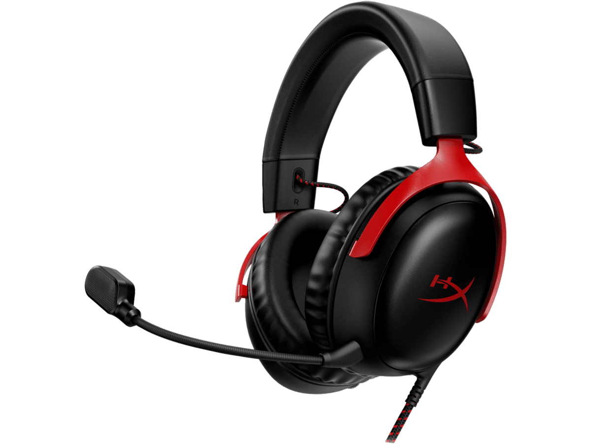 Imagen de Auriculares gaming - HyperX Cloud III (negro/rojo)