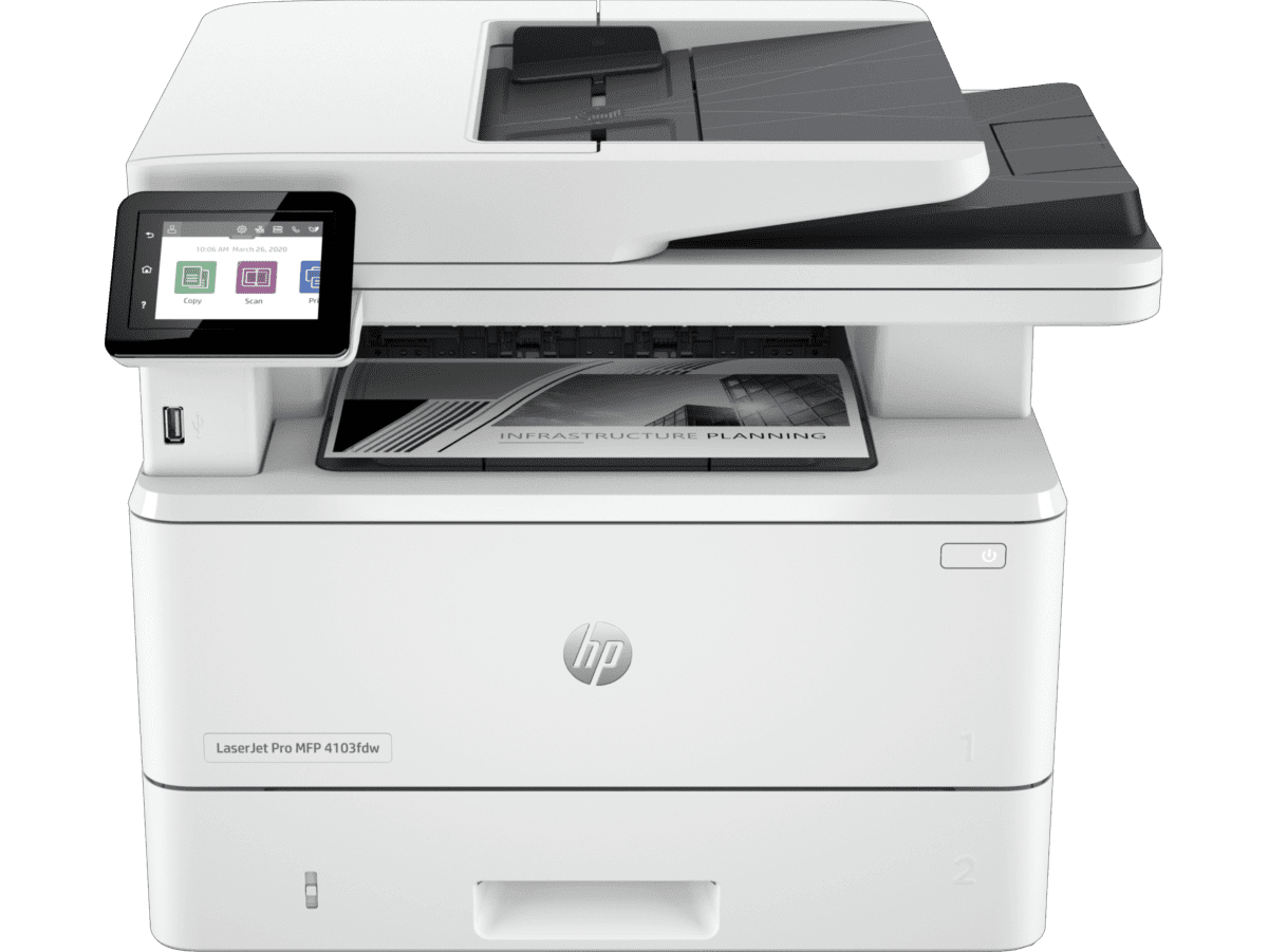 Imagen de Impresora Multifuncional HP LaserJet Pro MFP 4103fdw