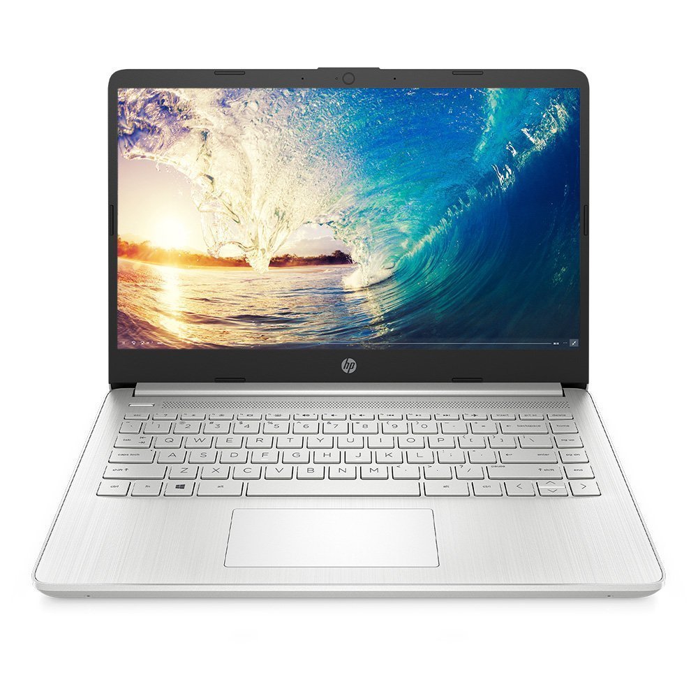 Imagen de HP Laptop 14-dq0530la, Windows 11 Home Single Language, 14", Intel® Celeron®, 8GB RAM, 256GB SSD, HD, Plateado Natural