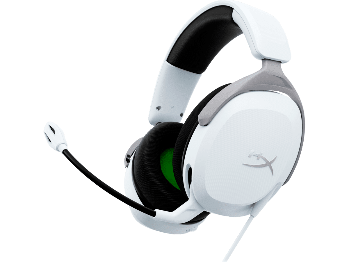 Imagen de Auriculares HyperX CloudX Stinger de 2 núcleos para gaming, blanco, Xbox