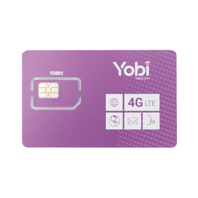 Imagen de SIM SYSCOM 1GB mensual para dispositivos móviles 3G/4G (YOBI) 1 año de servicio (solo datos)