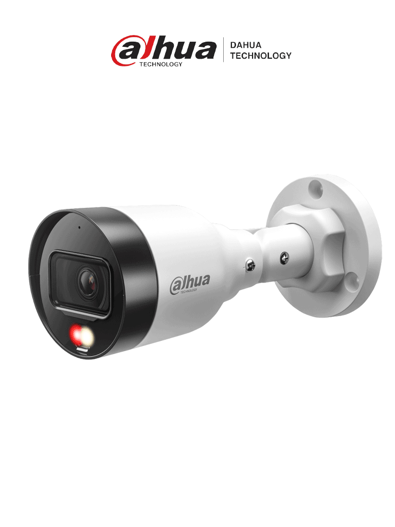 Imagen de DAHUA DH-IPC-HFW1239S1-A-IL- Cámara IP Bullet con Iluminador Dual de 2 Megapixeles/ Lente de 2.8mm/ 103 Grados de Apertura/ Micrófono Integrado/ H.265+/ 15 Metros de Luz Visible/ IP67/ PoE/ DWDR/  